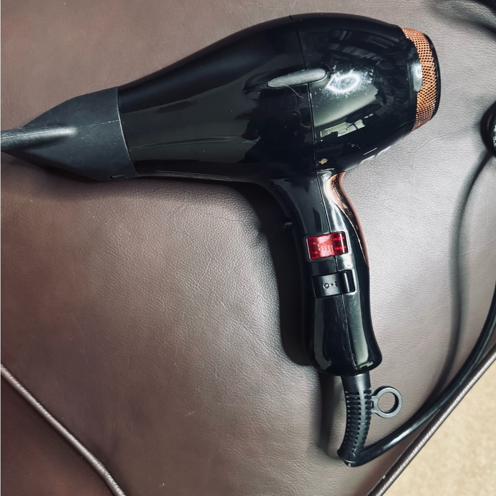 Elchim Black Hair Dryer Copper